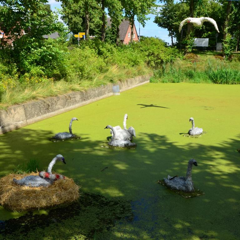 Strohfigur Probsteier Korntage 2012 Barsbek